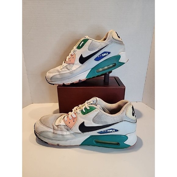 MEN'S SZ 13 NIKE AIR MAX 90 ESSENTIAL WATERMELON 2018 AJ1285-100 - Picture 2 of 10